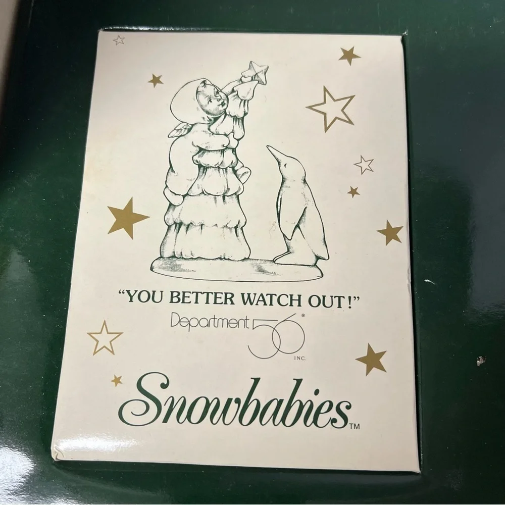Vintage Dept 56-Snowbabies-Friendship Club 1998-1999 Collectors Box